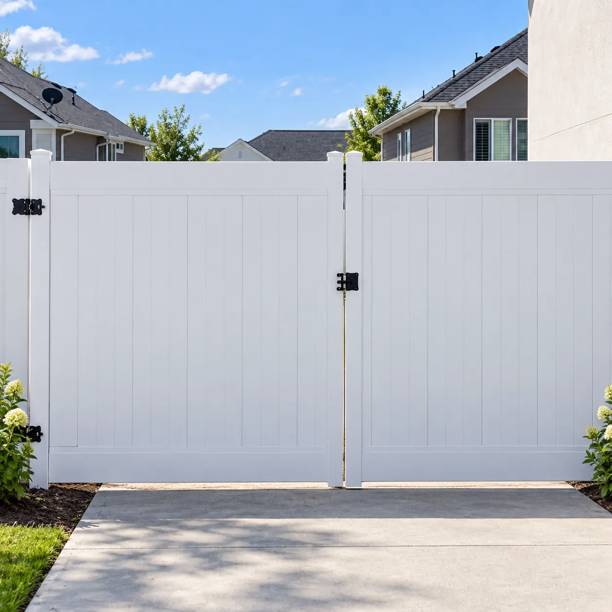 Double vinyl gate