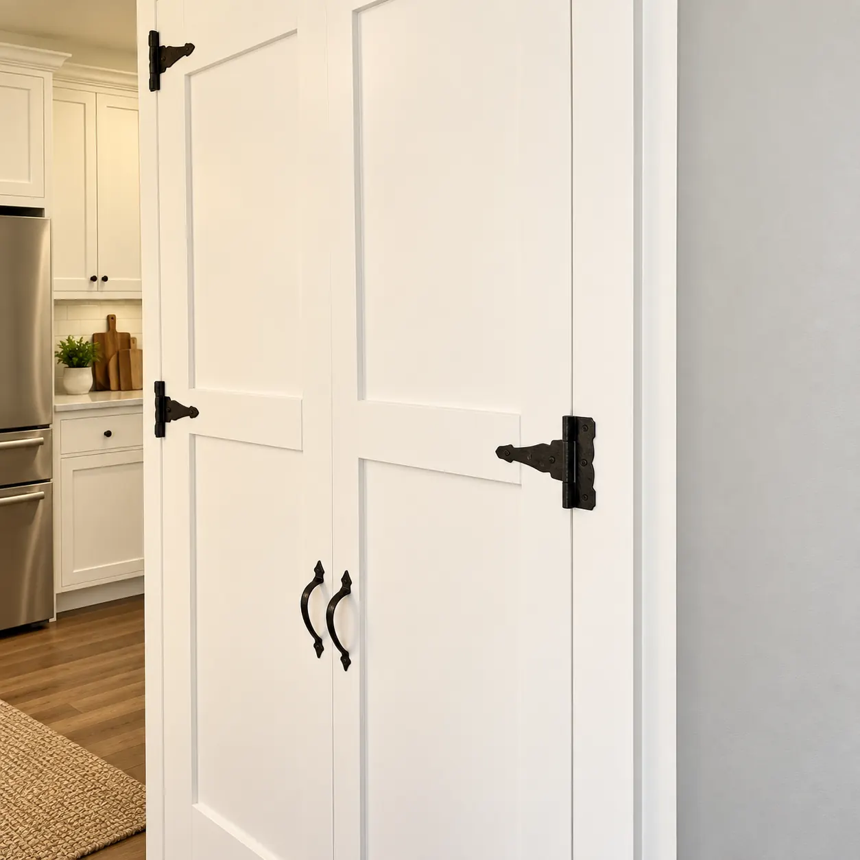 Custom storage doors