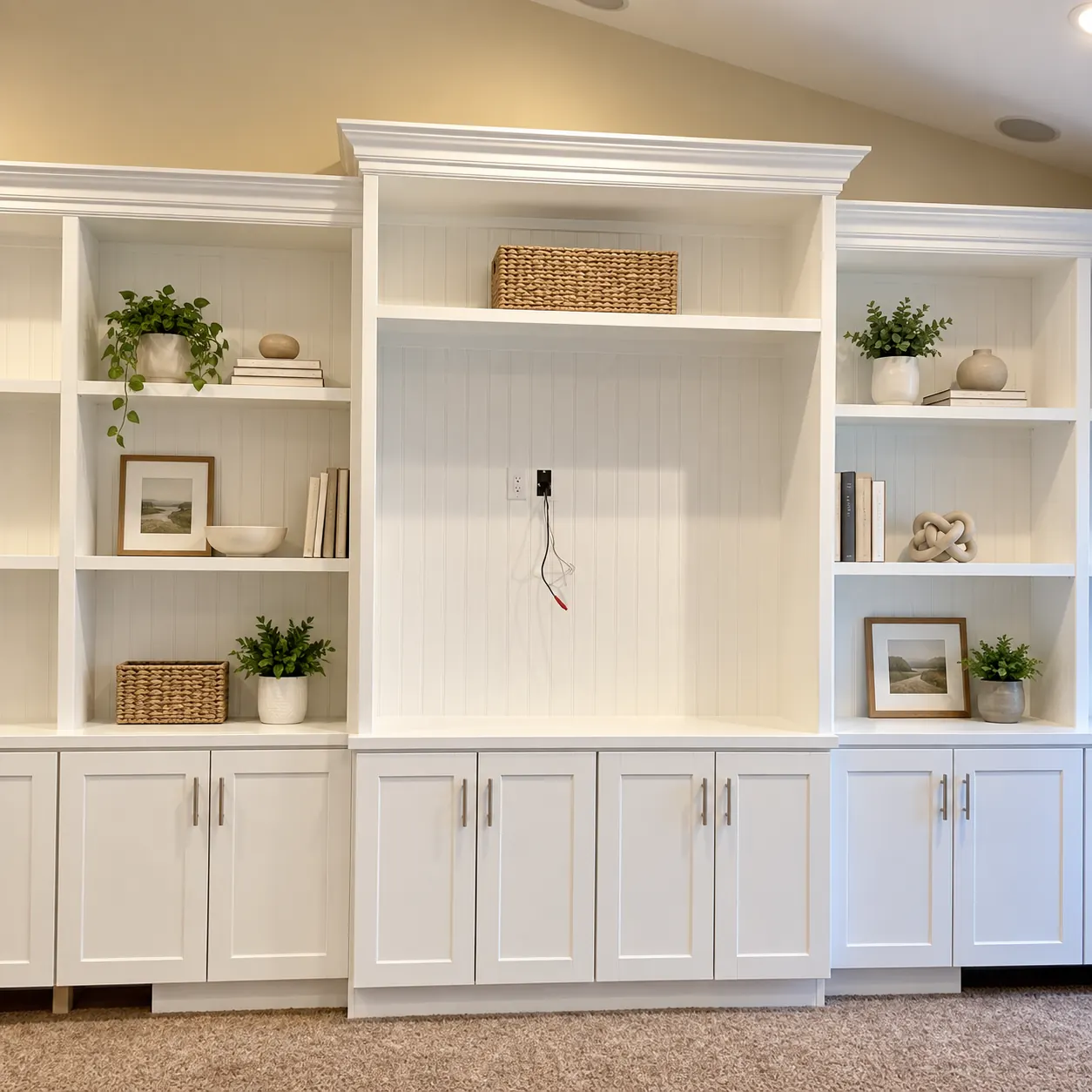Entertainment built-in detail